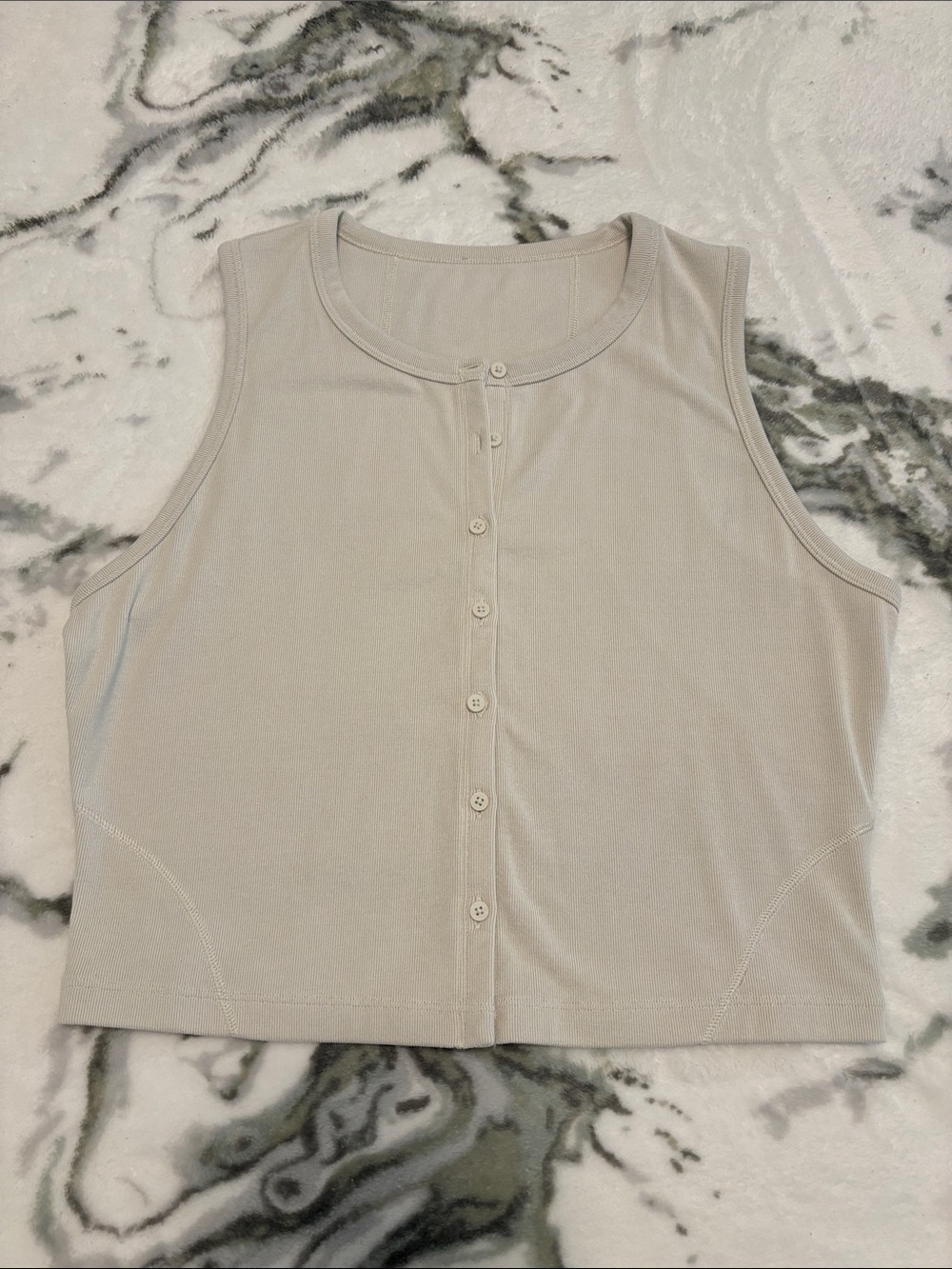 Lululemon Soft Ribbed Button Up - Picture 2 of 5